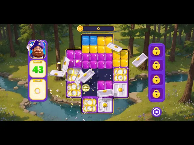 Captain Blast gameplay on an early level